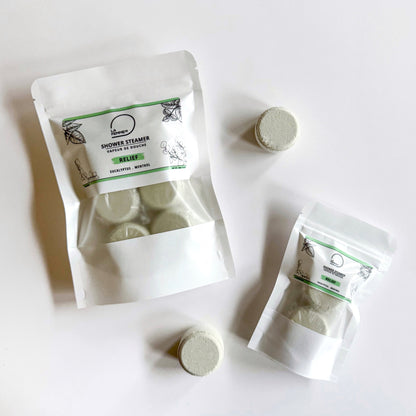 menthol eucalyptus shower steamer packs