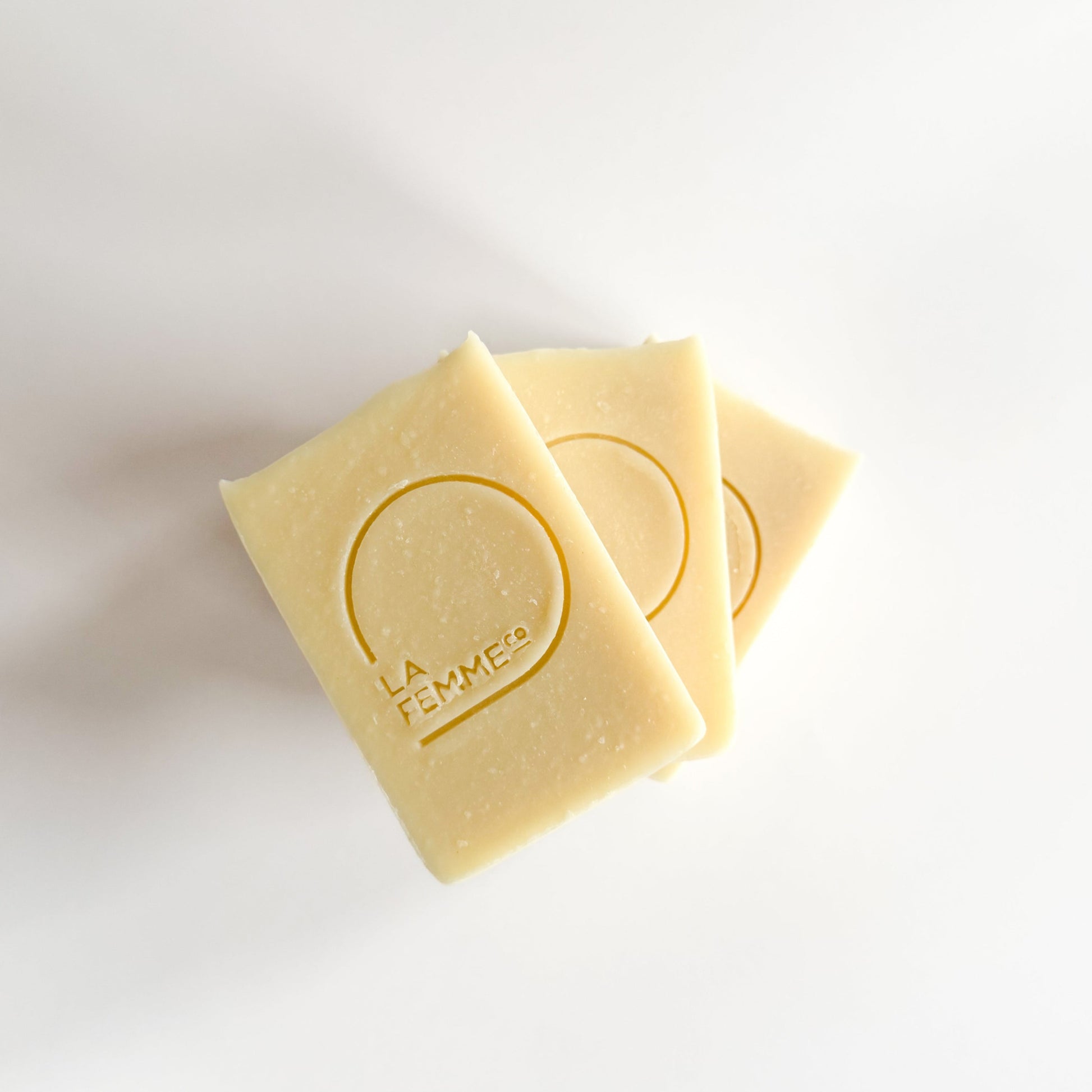 Unscented honey and oatmeal soap