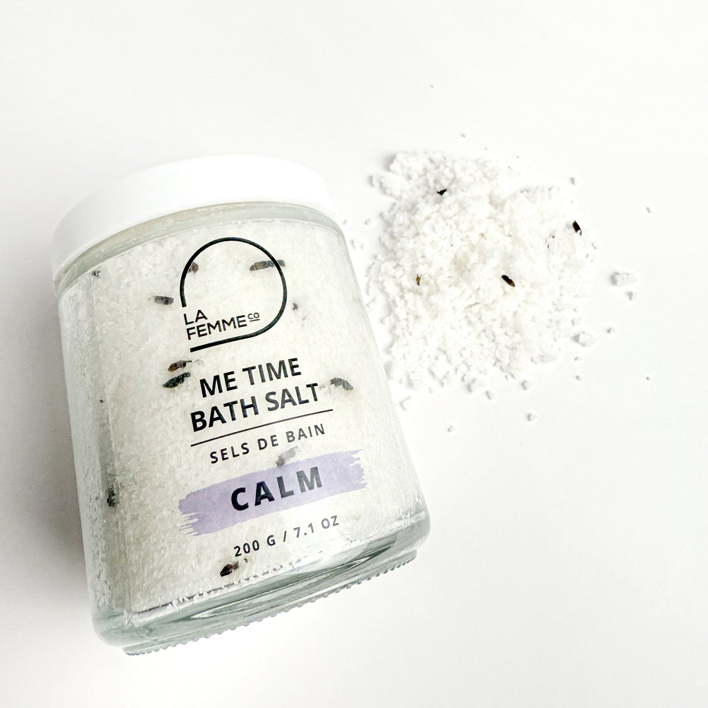 lavender bath salt soak