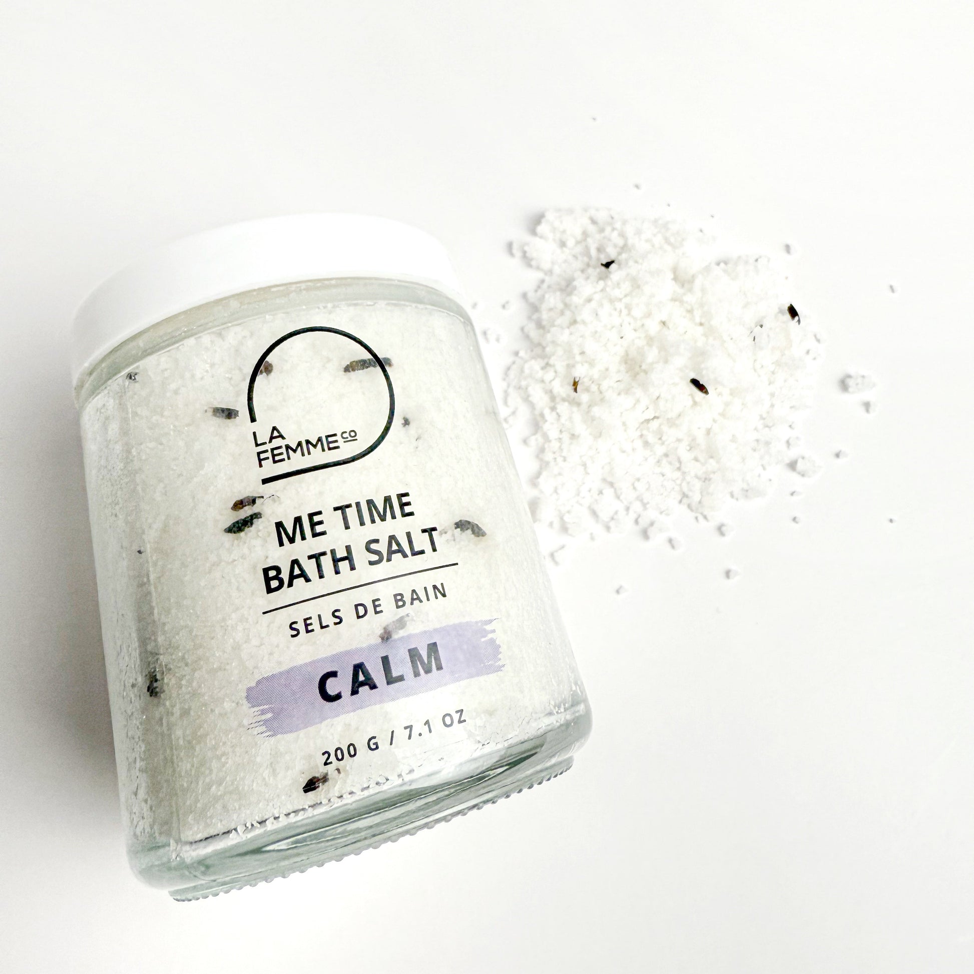 lavender bath salt soak